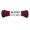 100' Burgundy Red 550 Lb. Type III Commercial Paracord